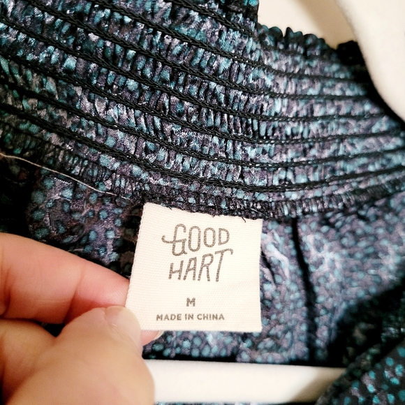 Matilda Jane Good Hart Ruffle It Up Dot Print Blouse - Picture 6 of 7